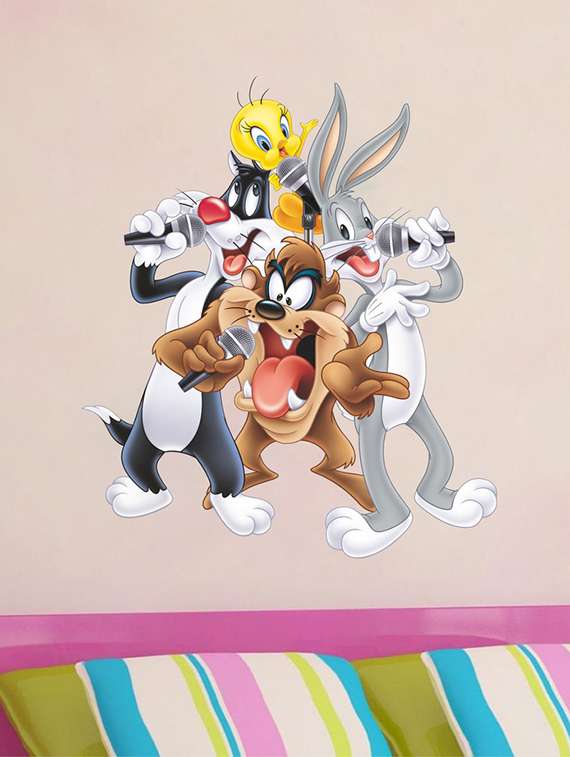 wall sticker (singing ,wall covering area  22 x 30 inch)