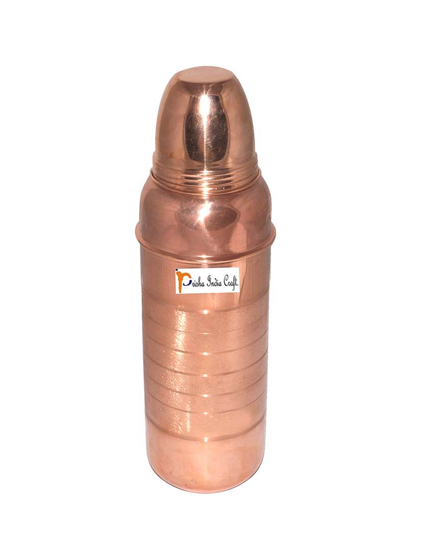 set of 2 pure copper water bottles - 13174134 - Standard Image - 1