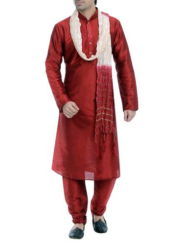 maroon silk blend ethnic wear set - Online Shopping for ethnic wear sets