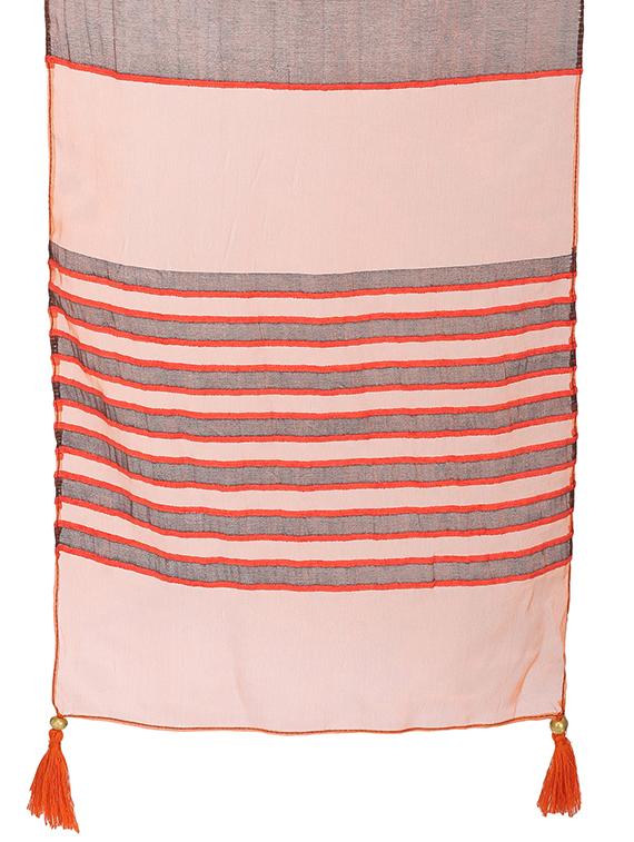 orange polyester scarf - 13194183 - Standard Image - 1