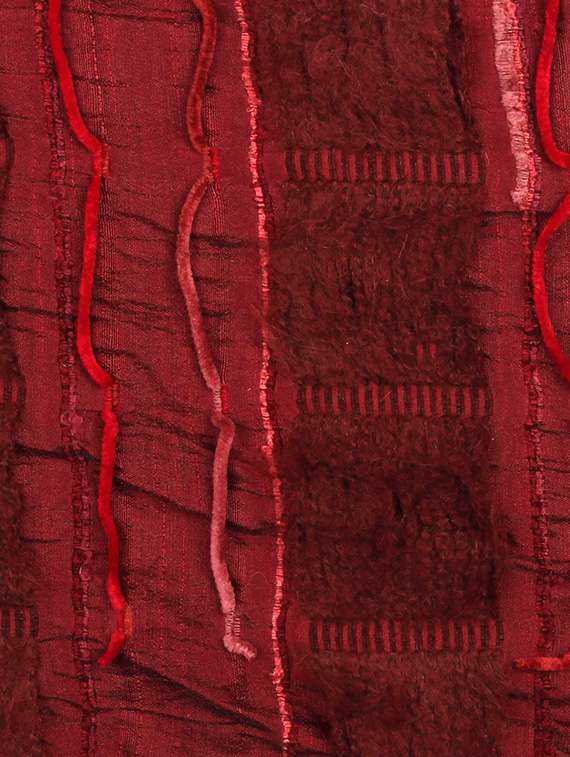 red viscose stole - 13194233 -  Standard Image - 1
