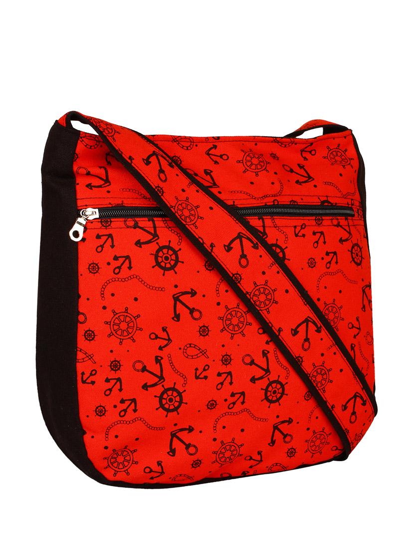 red canvas sling bag - 13215741 - Standard Image - 4