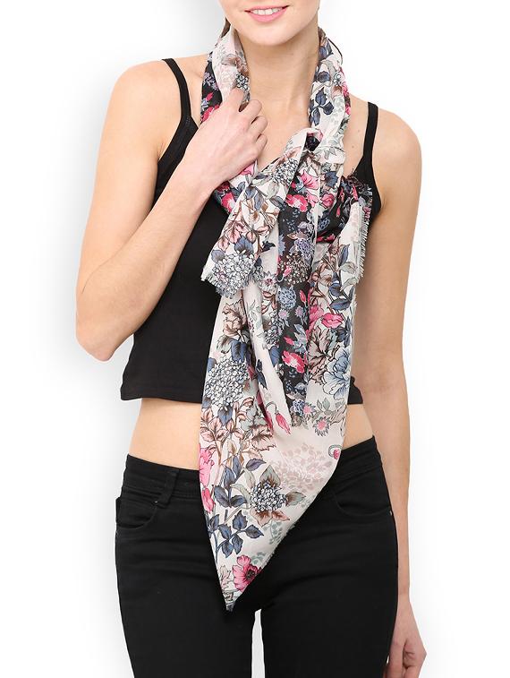multi colored cotton scarf - 13237568 -  Standard Image - 1