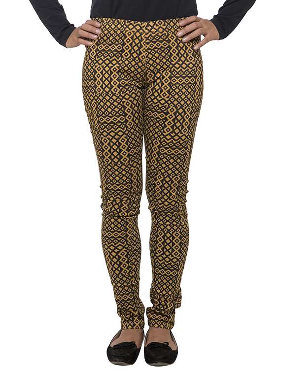 yellow cotton legging