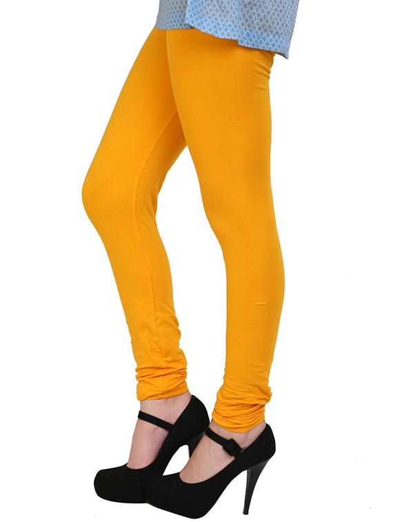 yellow cotton leggings - 13249053 - Standard Image - 1