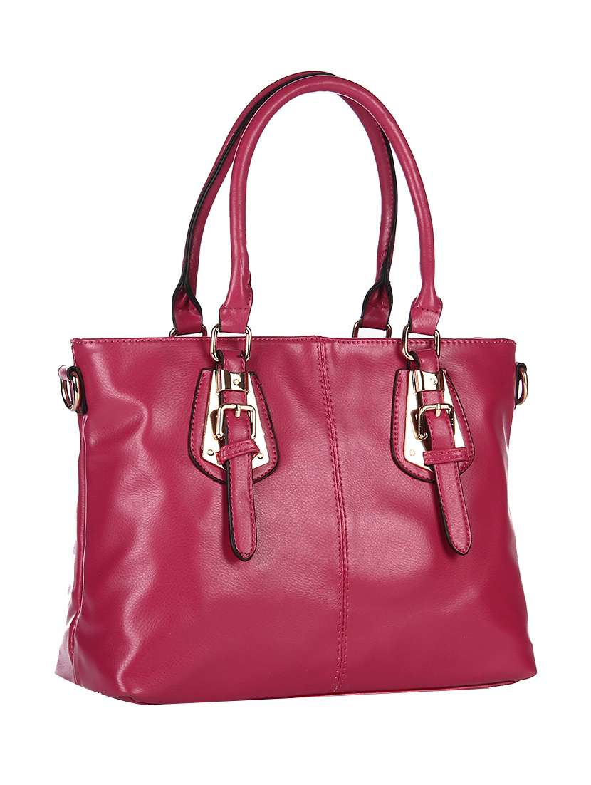 pink leatherette  handbag