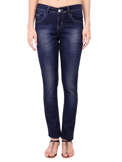 women's plain slim fit jeans - 13260646 - Standard Image - 0