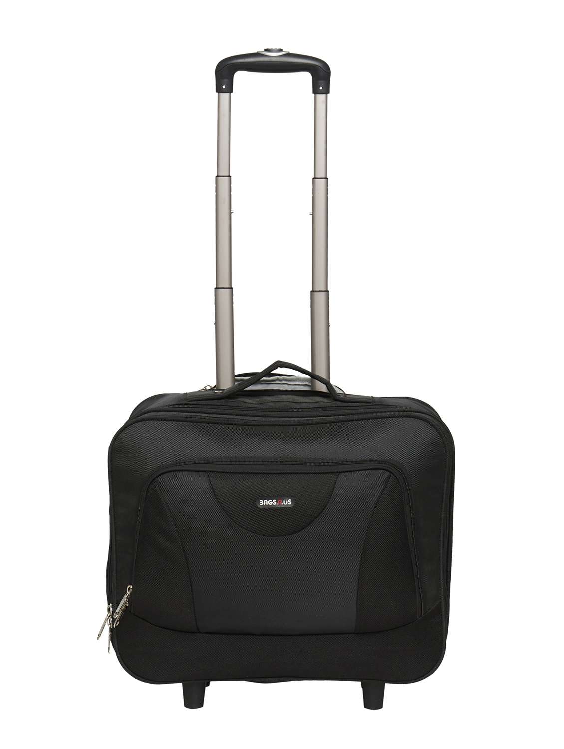 black leatherette  trolleybag