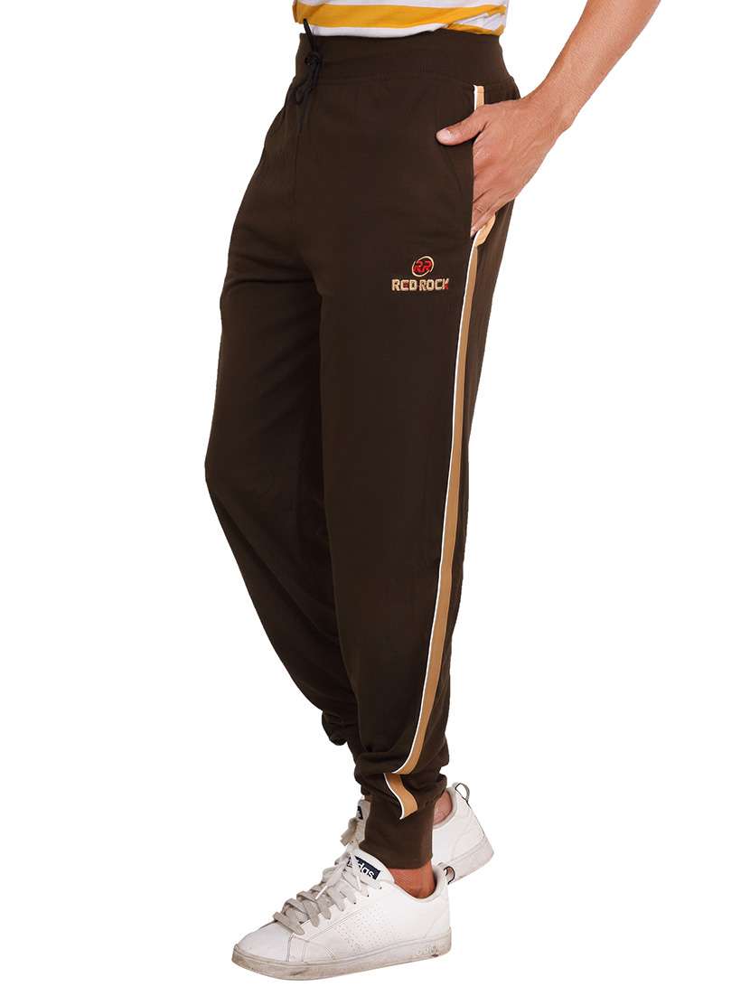 brown cotton jogger - 13266491 - Standard Image - 1