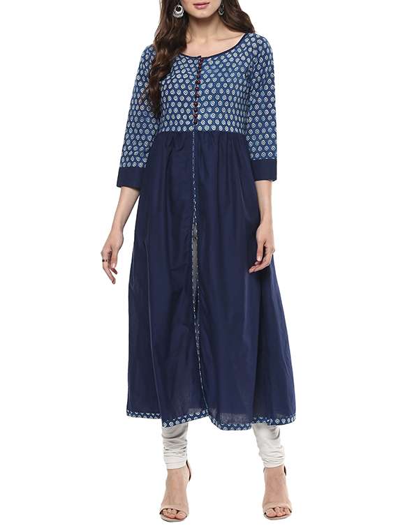women's flared kurta