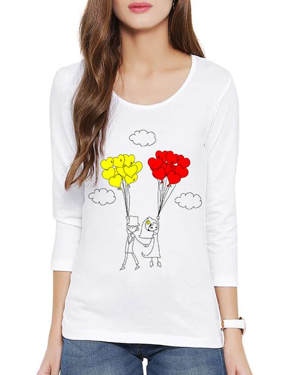 white cotton regular top