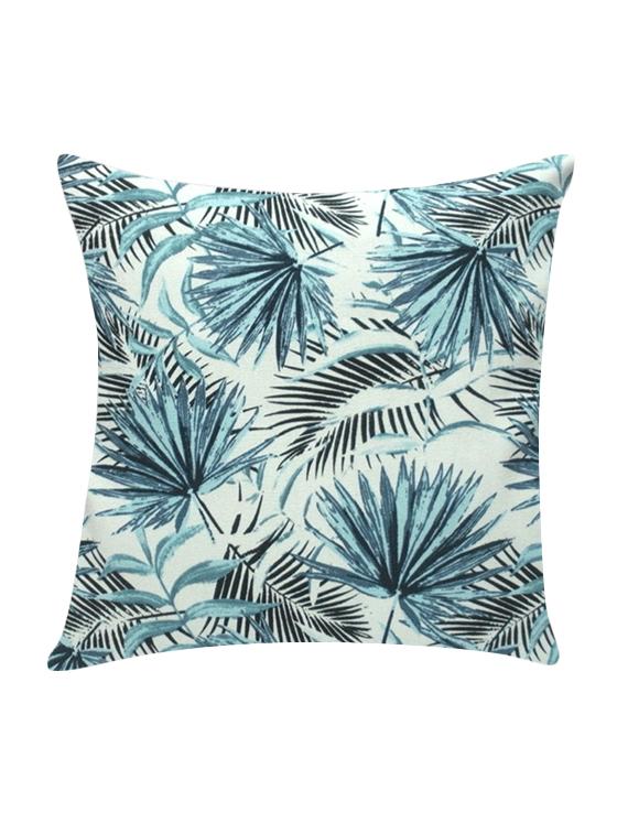 ambbi collection printed cotton cushion cover with tropical leafs - 13271272 -  Zoom Image - 0