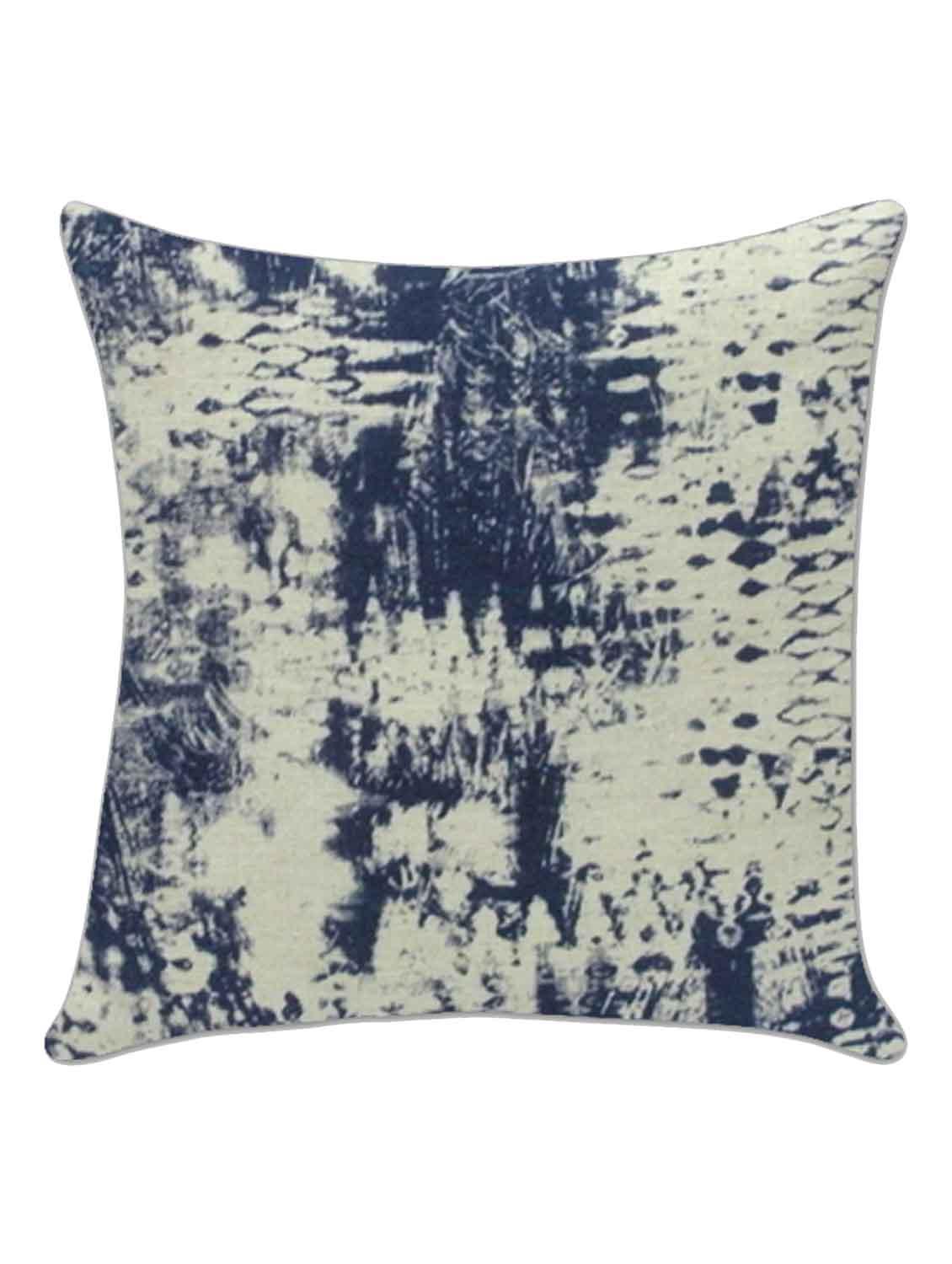 ambbi collection printed cotton cushion cover with abstract design