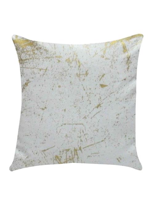 ambbi collection printed cotton cushion cover with abstract golden print - 13271288 -  Standard Image - 0