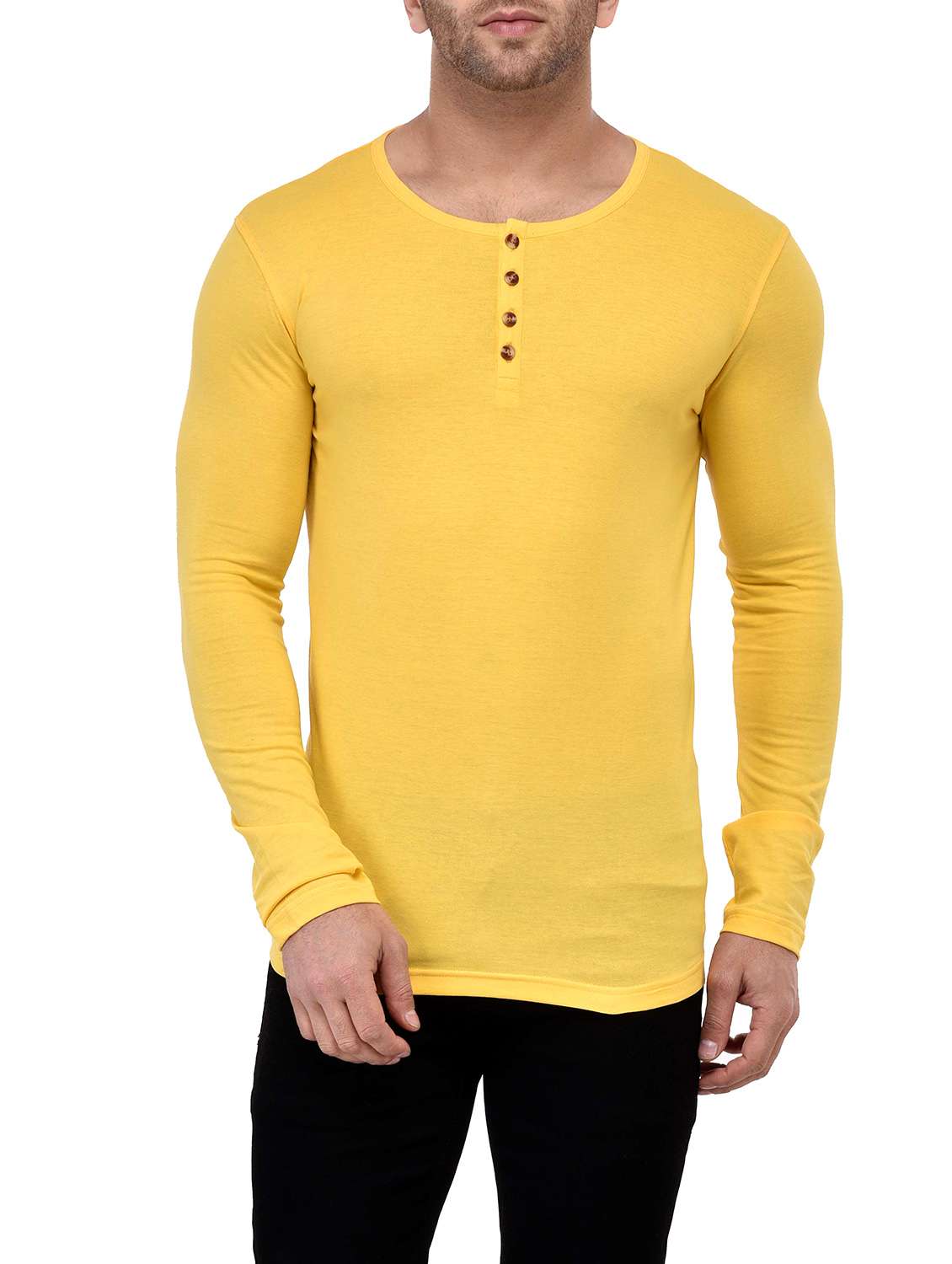 yellow cotton tshirt