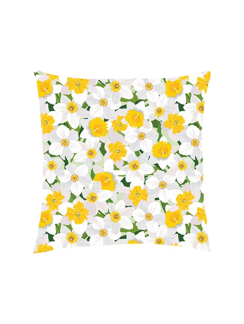 digital printed cushion cover with daisy floral pattern - 13285854 - Zoom Image - 0
