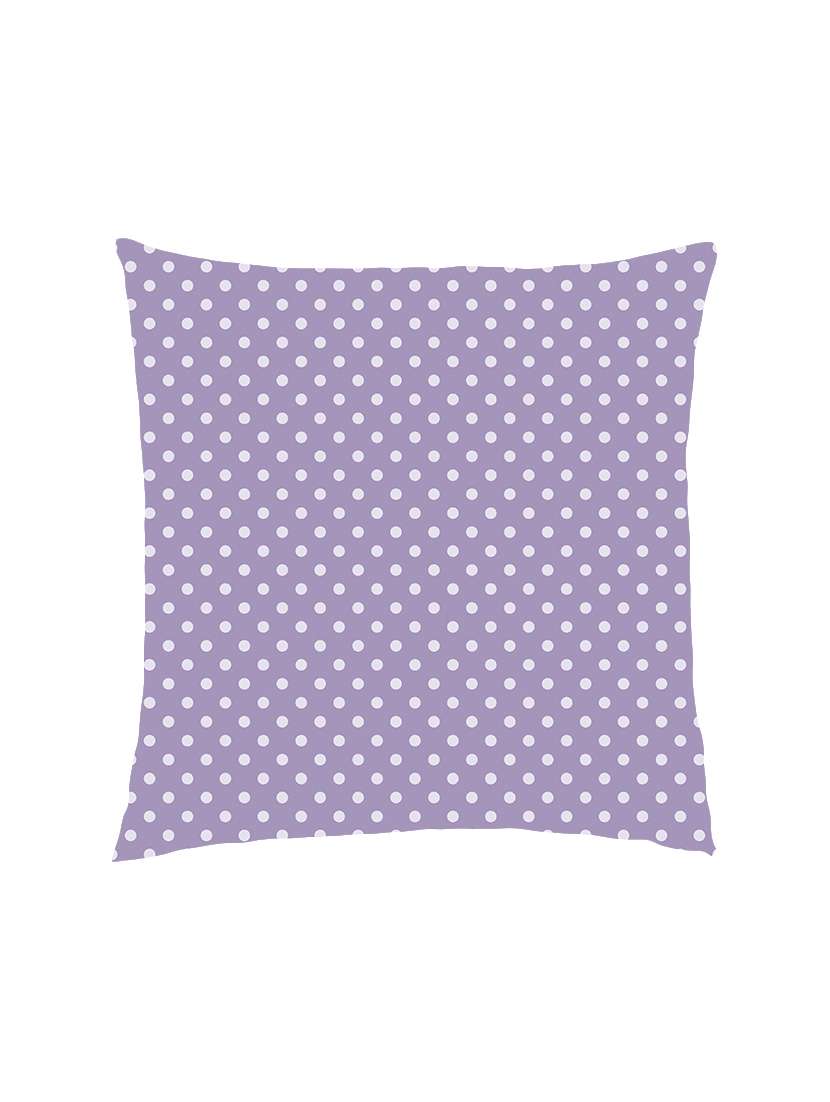 digitally printed polka dots satin cushion cover - 13285919 - Zoom Image - 0