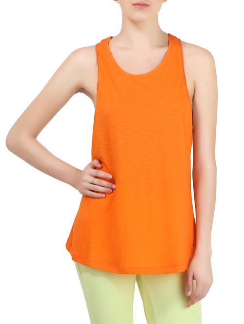 orange cotton tank top - 13286804 -  Standard Image - 0