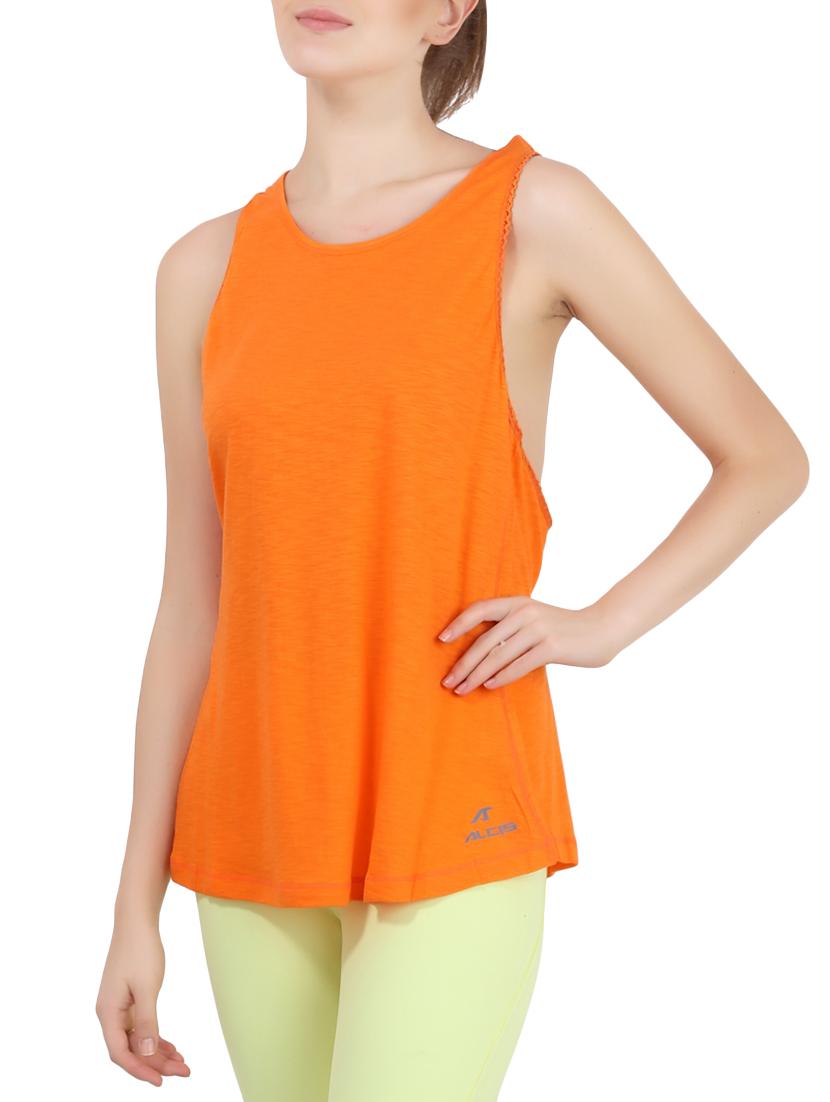 orange cotton tank top - 13286804 -  Standard Image - 1