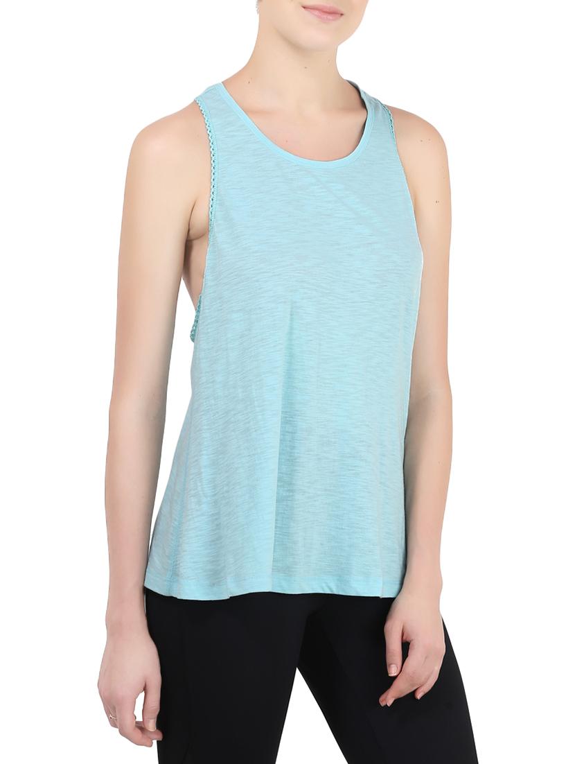 green cotton tank top - 13286805 - Standard Image - 1