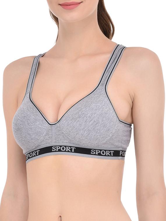 racer back sports bra - 13293256 - Standard Image - 1