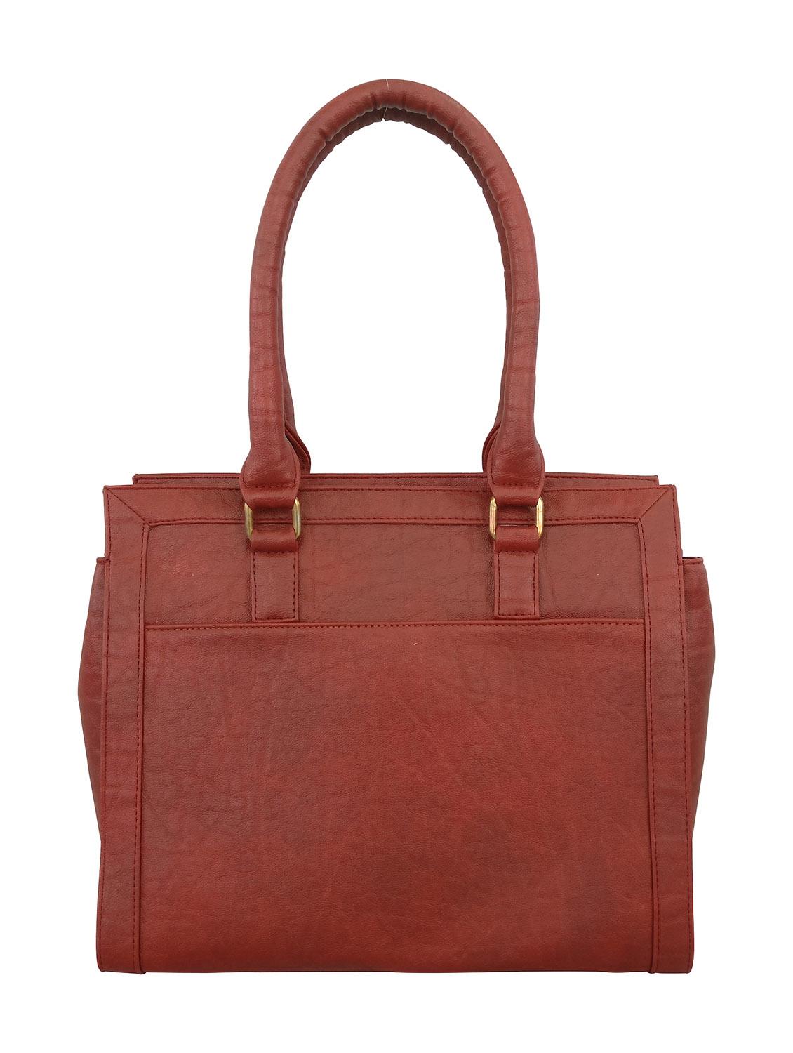 red leatherette handbag - 13303318 - Standard Image - 1