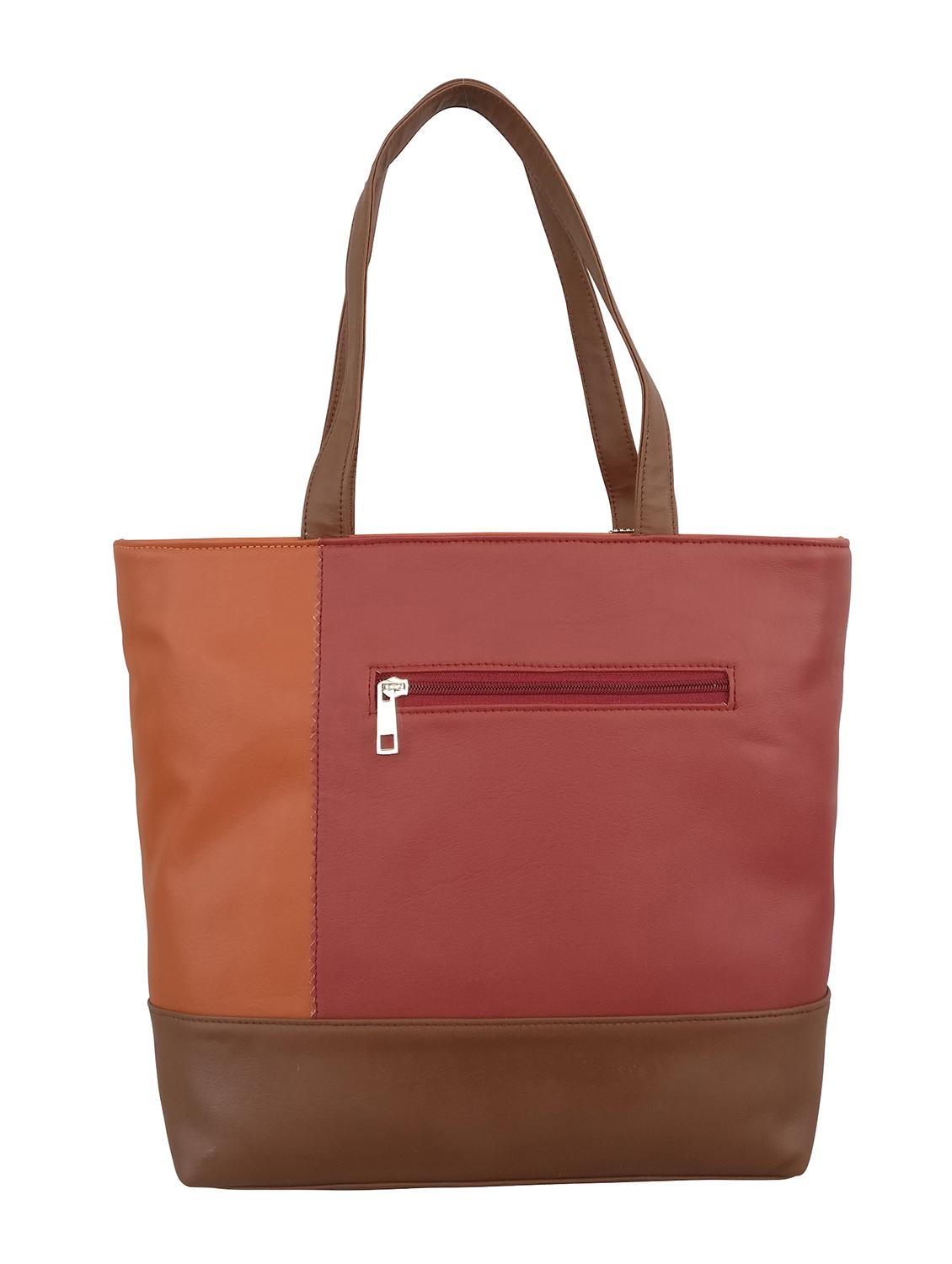 maroon leatherette  handbag - 13303343 -  Standard Image - 1