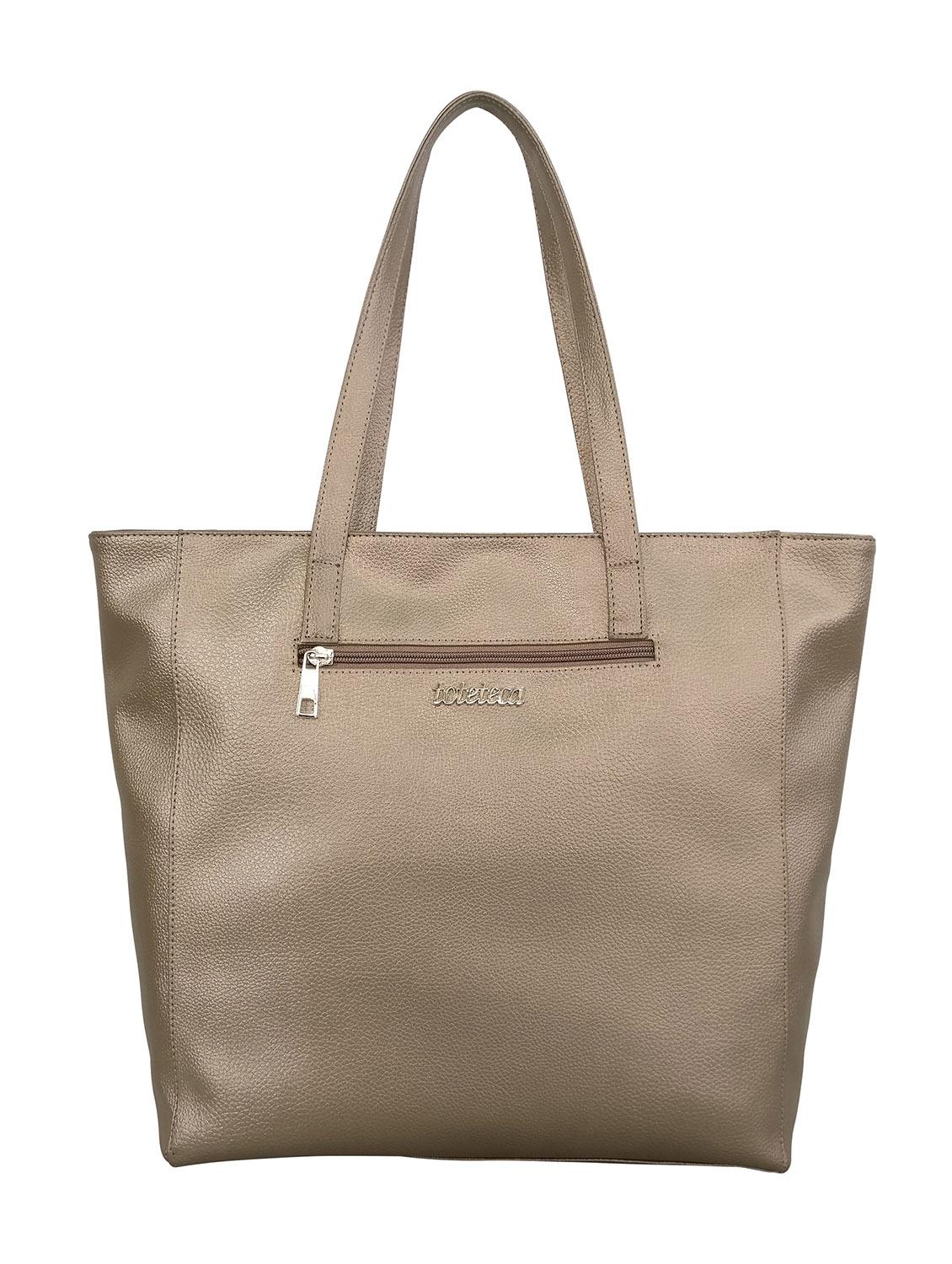 metallic leatherette  handbag - 13303391 -  Standard Image - 1