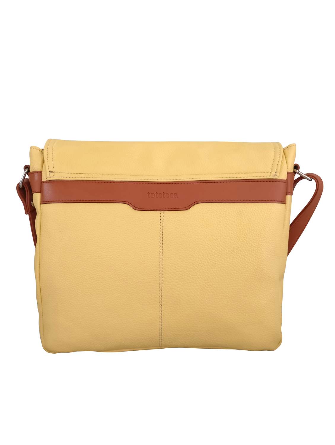 yellow leatherette sling bag - 13303422 -  Standard Image - 1