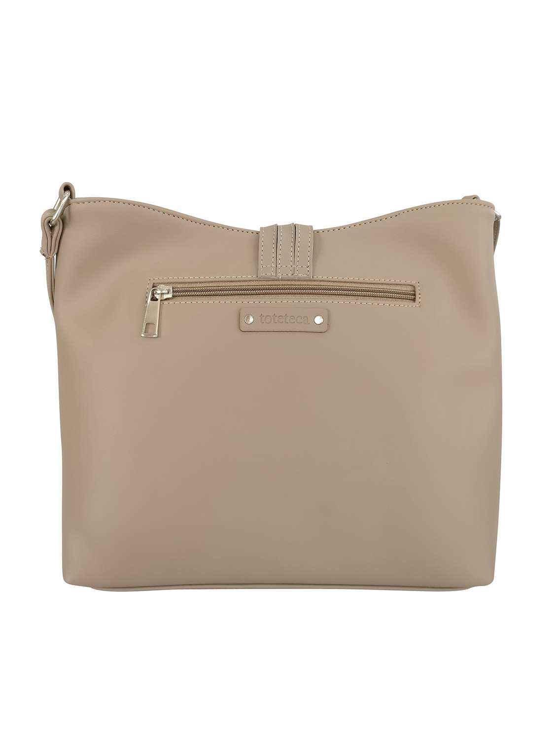 beige leatherette  sling bag - 13303443 -  Standard Image - 1