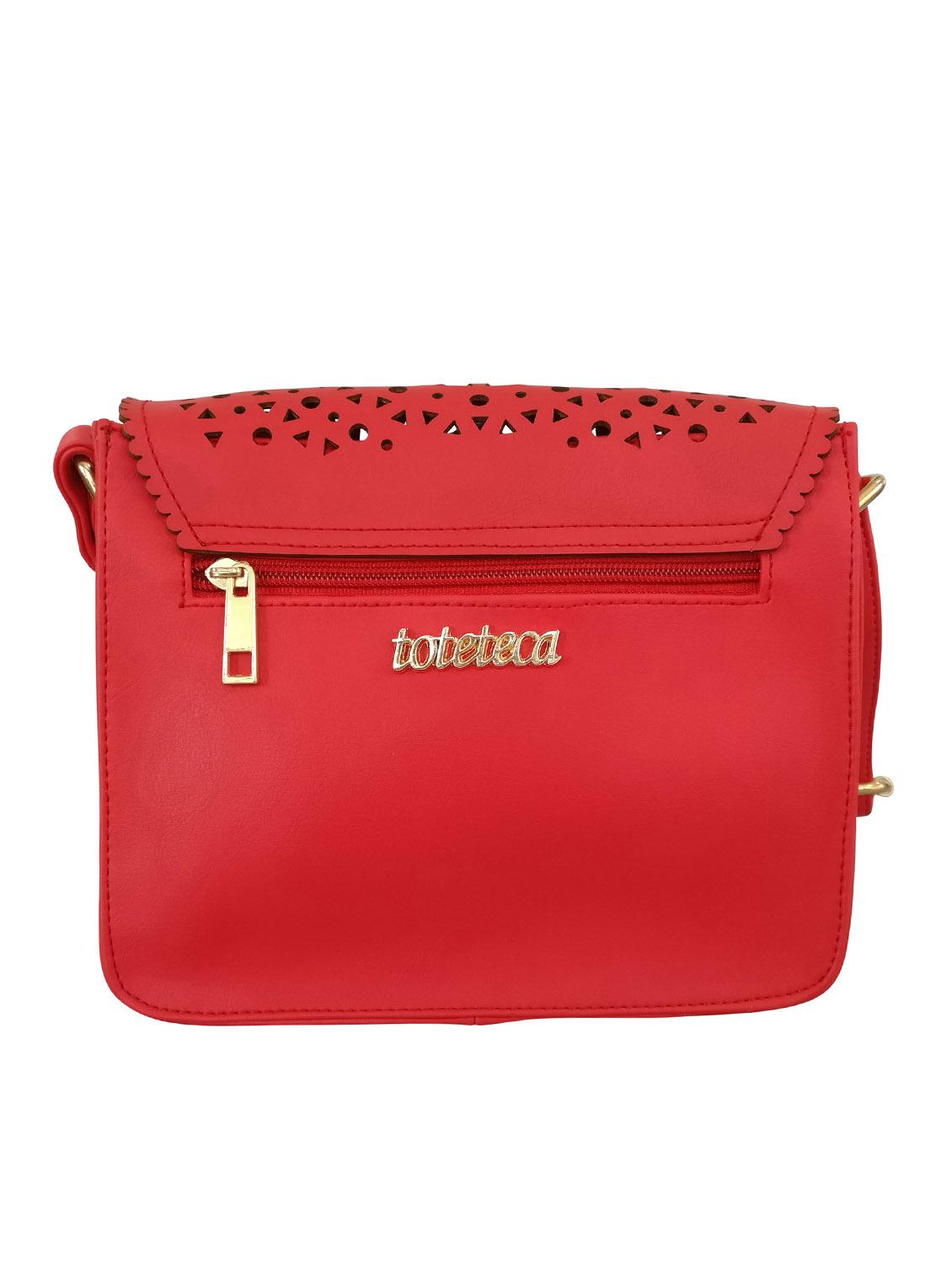 red leatherette  sling bag - 13303453 -  Standard Image - 1