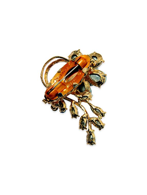 multi colored metal brooch - 13328148 - Standard Image - 1