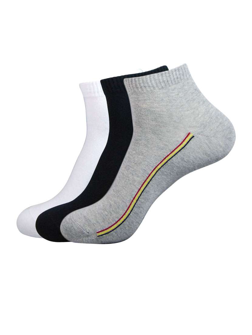 multi colored set of 2 cotton sock