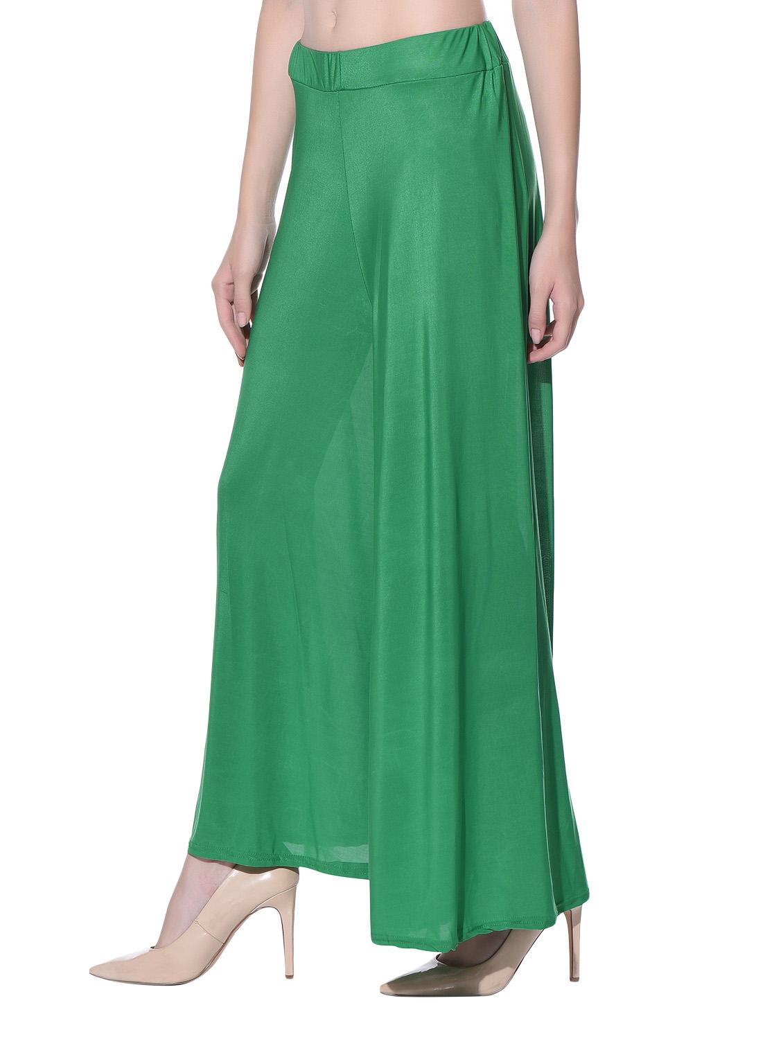 solid green palazzo - 13345340 - Standard Image - 1