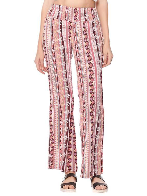 multicolored printed palazzo