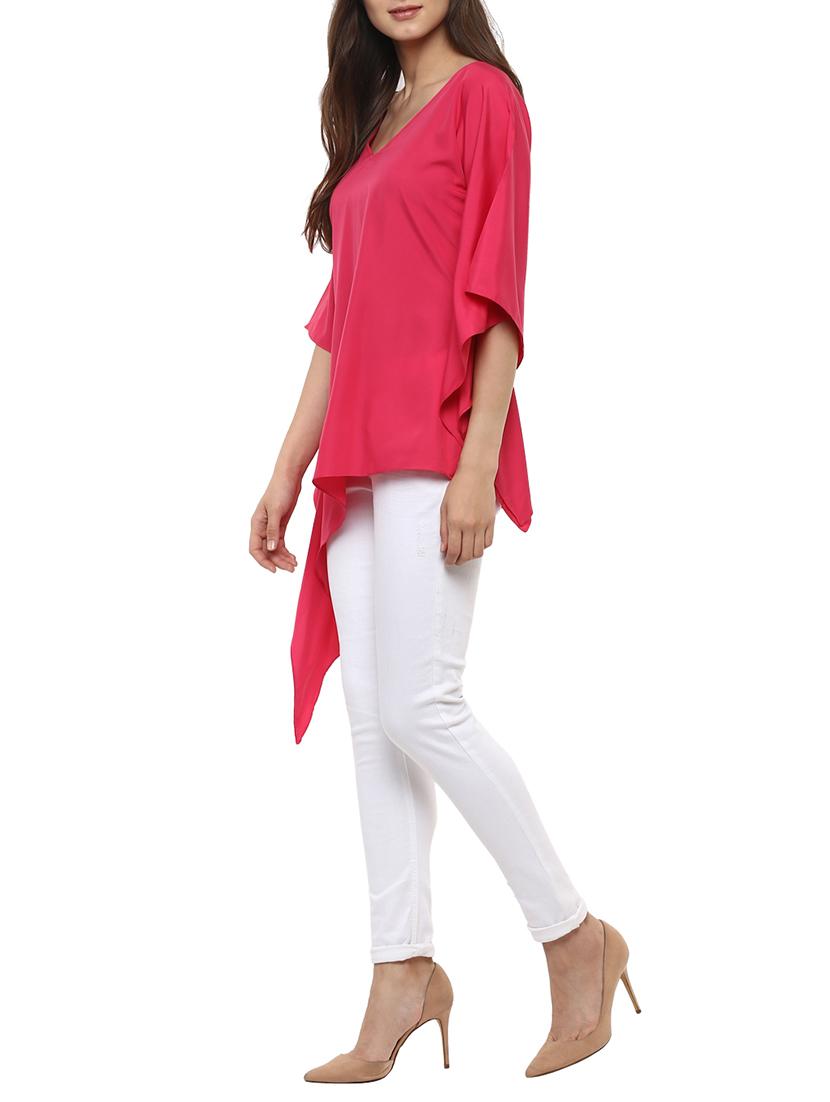 kaftan sleeved asymmetric tunic - 13359016 - Standard Image - 1