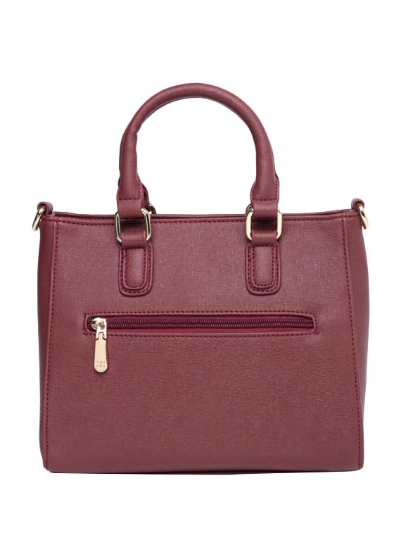 red leatherette handbag - 13359374 - Standard Image - 1
