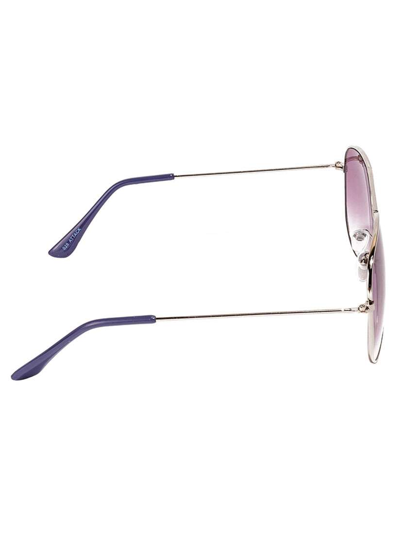 purple full rim aviator glasses - 13360322 -  Standard Image - 1