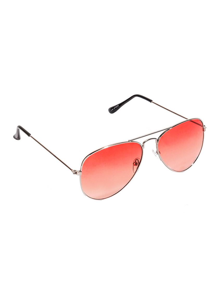 orange full rim aviator glasses - 13360323 -  Standard Image - 1