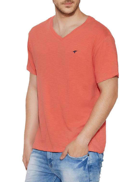 orange cotton tshirt - 13362009 - Standard Image - 1