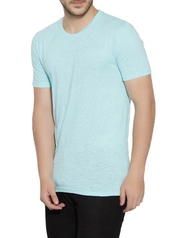 blue cotton tshirt - 13362032 - Standard Image - 1