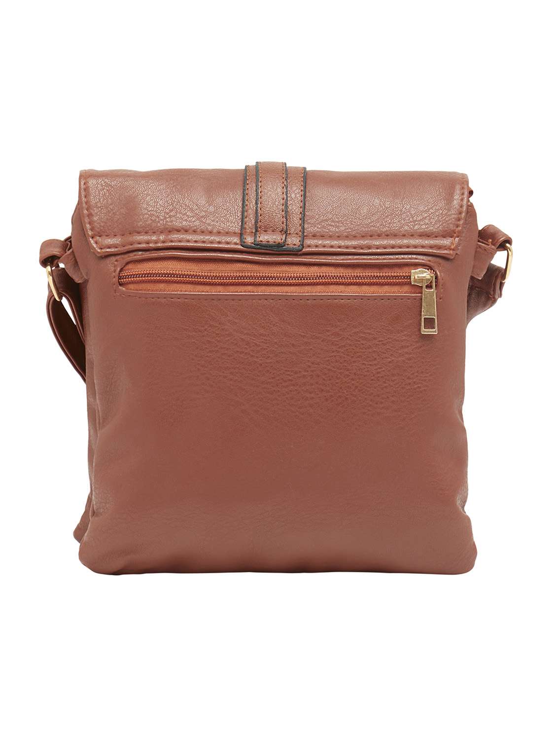 brown leatherette sling bag - 13362081 -  Standard Image - 1