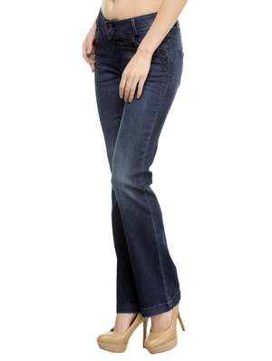 dark blue jeans bootcut