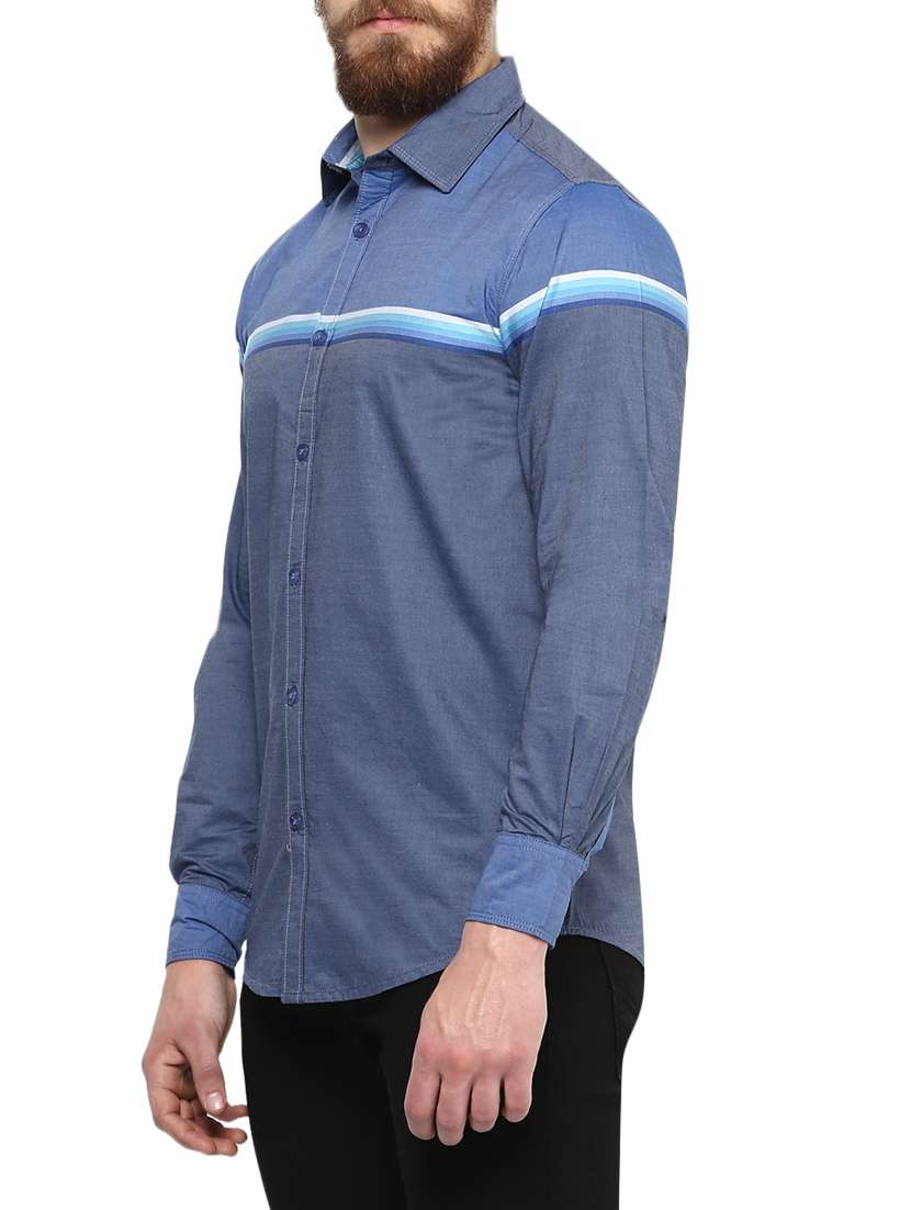 mens stripes casual shirt - 13376835 -  Standard Image - 1
