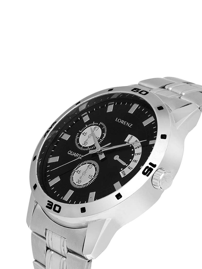 lorenz mk-1011a x3 black dial men's watch - 13389821 - Standard Image - 1