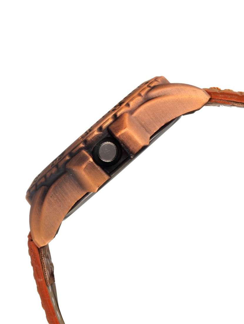 watch me white dial brown leather watch for men wmal-220twm - 13394364 - Standard Image - 1