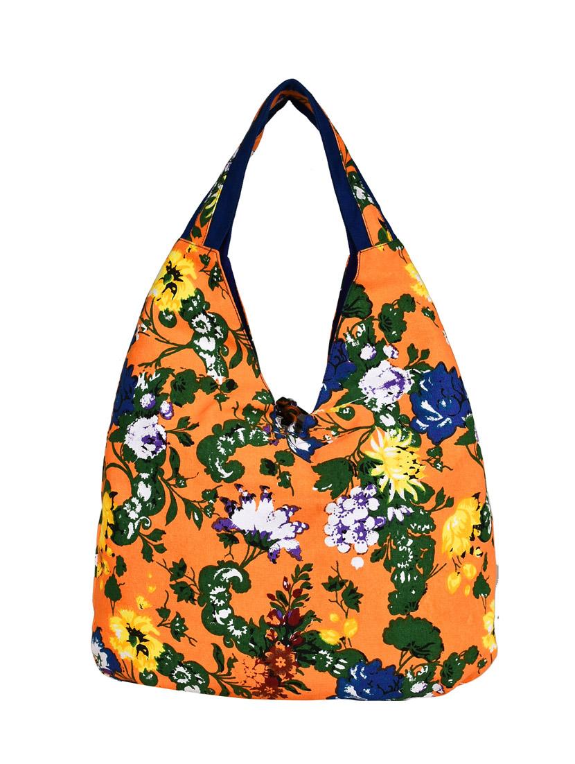 orange canvas handbag - 13395305 - Standard Image - 1
