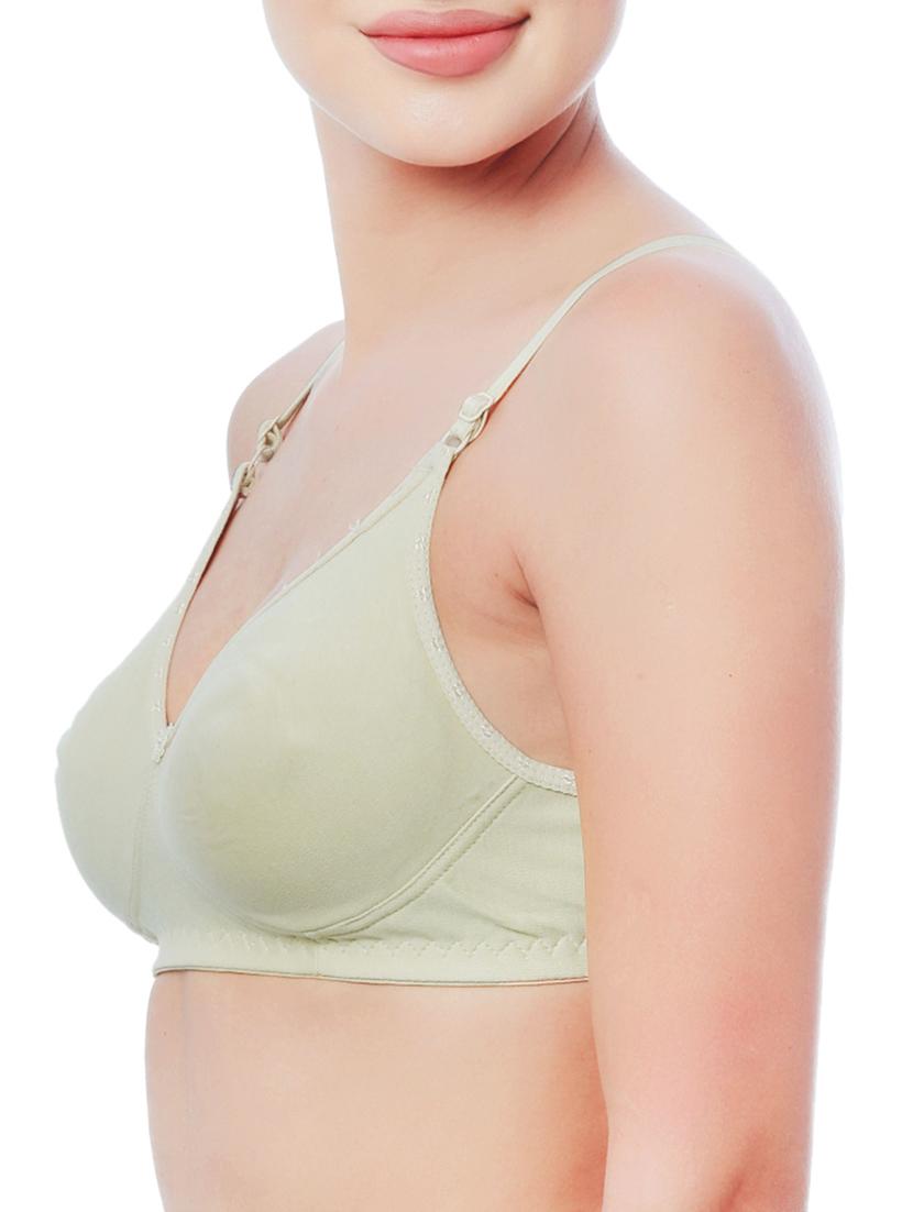 bow patch solid bra - 13395909 - Standard Image - 1