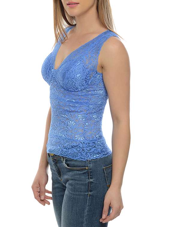 blue lace camisole - 13406441 -  Standard Image - 1