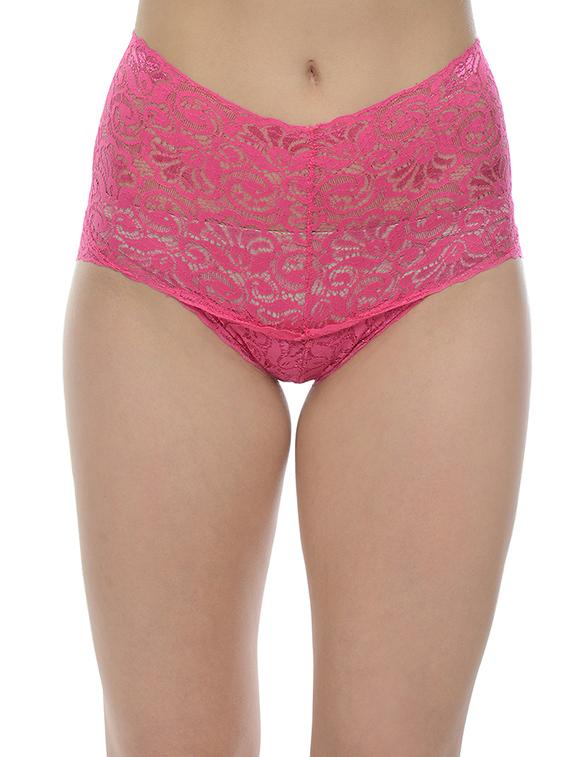 set of 2 multi colored lace boy shorts - 13406572 -  Standard Image - 1